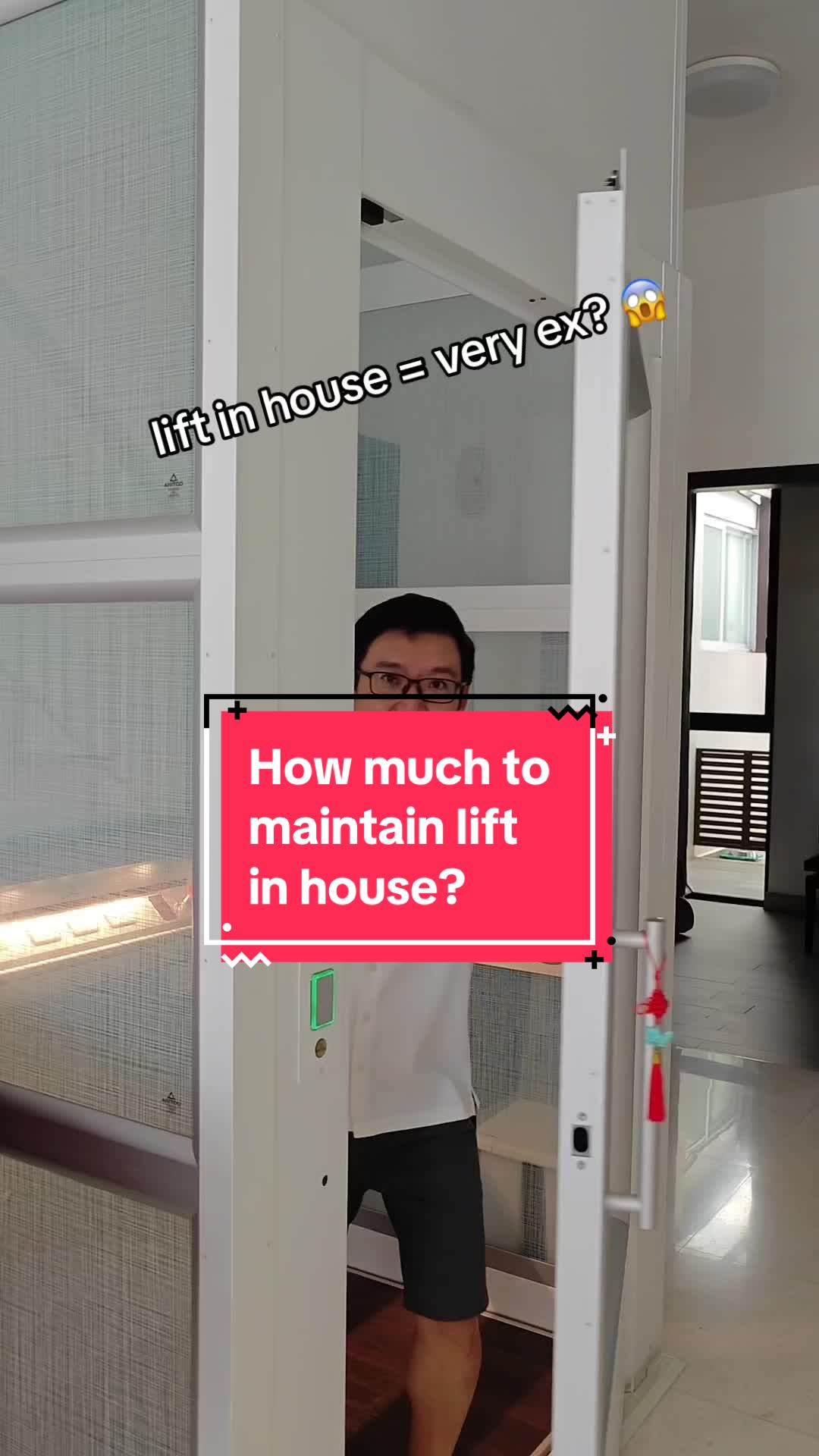 How much it cost to maintain private lift in Landed Properties