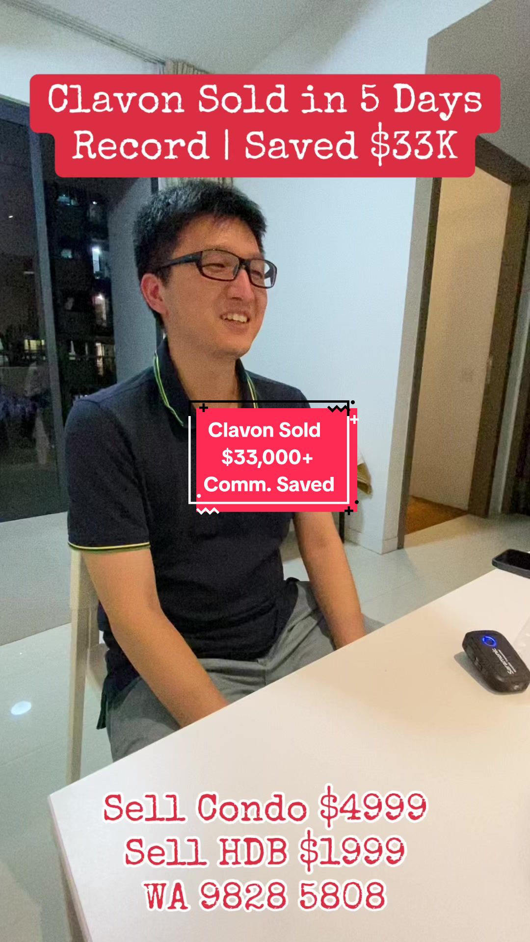 Clavon Sold | Saved $33k in commission