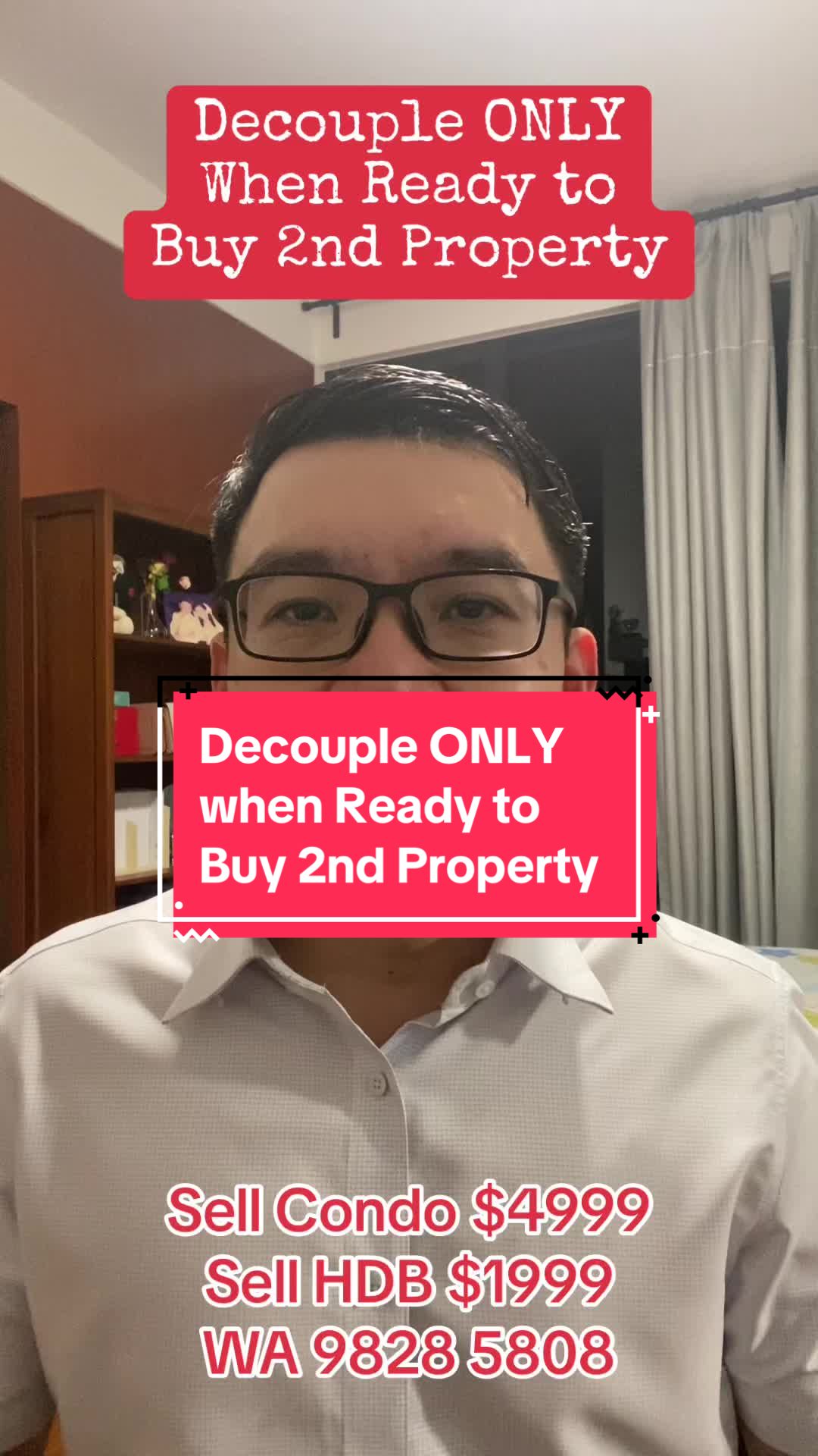 Decouple only when ready to buy second property