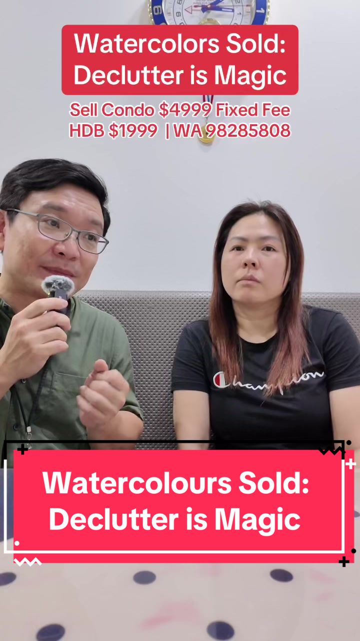 Watercolours Sold: Declutter is the Magic