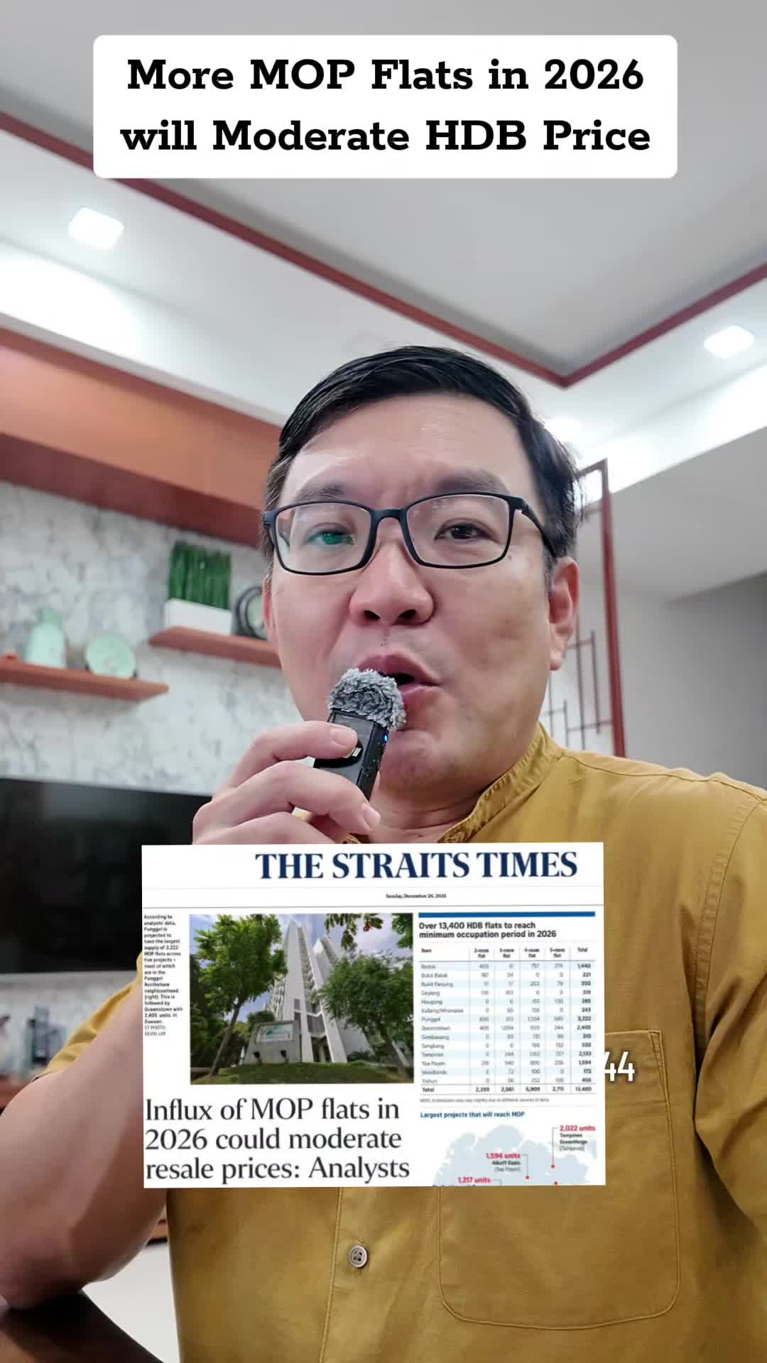 More MOP flats in 2026 | Price Pressure on HDB Resale Prices